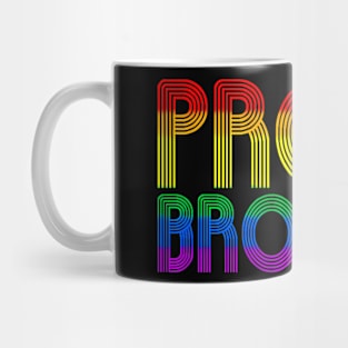 Proud Brother Pride Month LGBTQ Family Mug